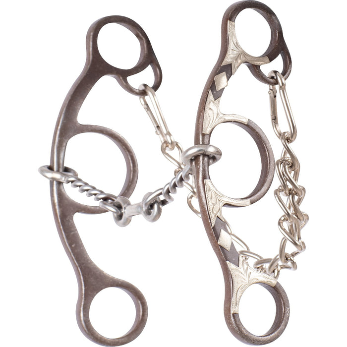Sherry Cervi Small Twisted Wire Dogbone Short Shank Bit