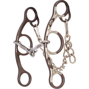 Sherry Cervi O Ring Square Snaffle Short Shank Bit