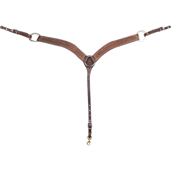 2in Weathered Antique Breast Collar
