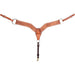 2 3/4in Chestnut Buckstitch Stamped Breastcollar