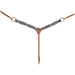 2in Black and Natural Mohair Breast Collar