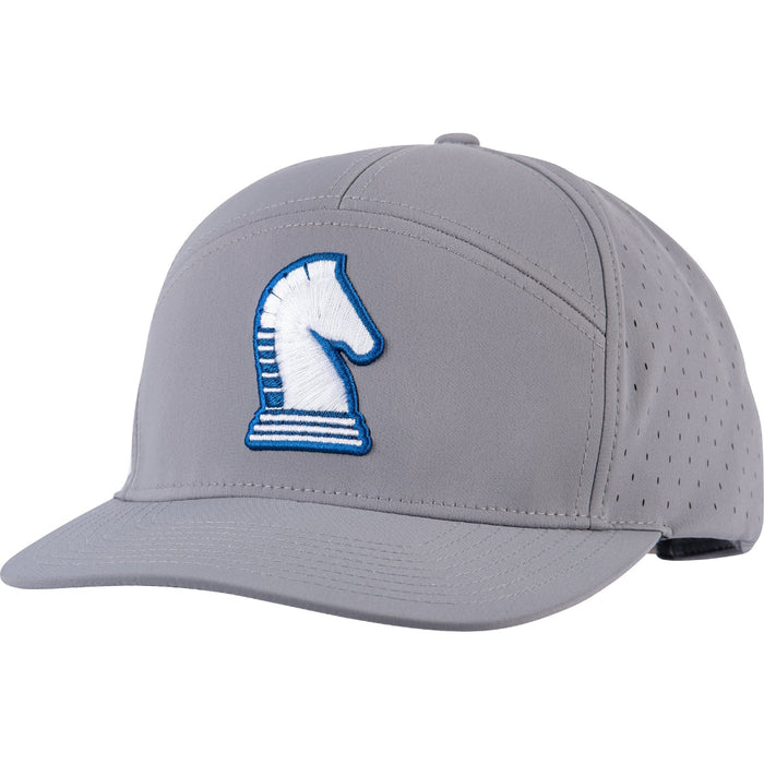 Grey 3D Embroidered Cap