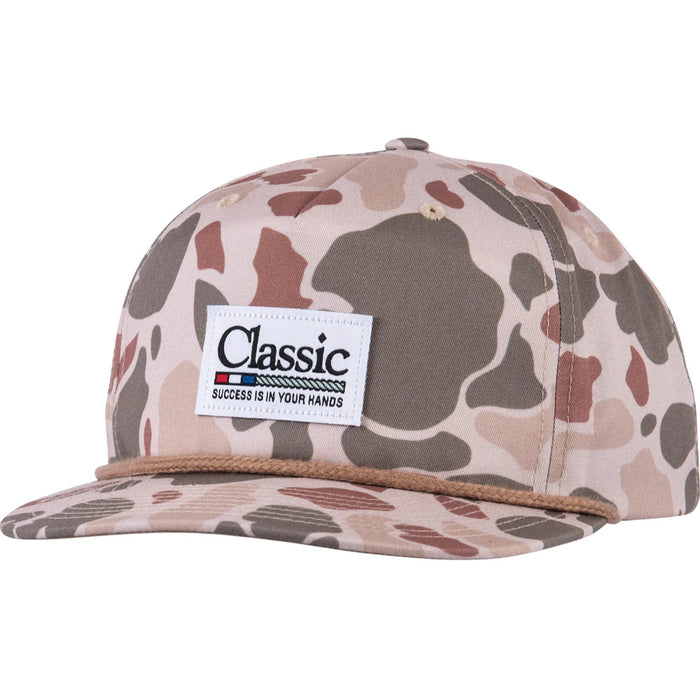 Duck Camo Woven Patch Cap