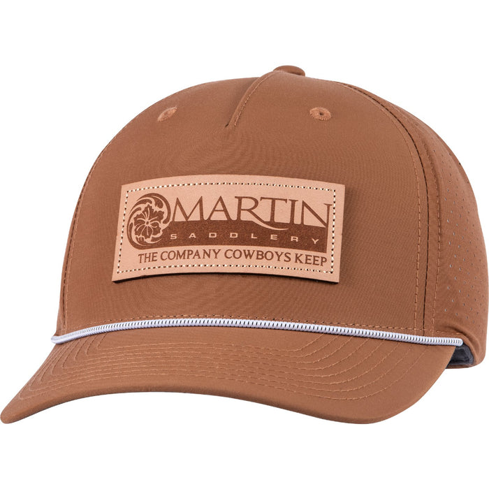 Clay Leather Patch Cap