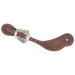 Chocolate Roughout Salinas Buckle Cowboy Spur Straps