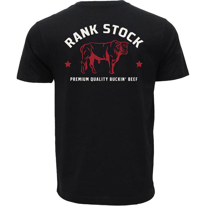 Men's Rank Stock Black Tee Shirt