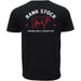 Men's Rank Stock Black Tee Shirt