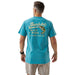 Men's Bait & Rigs Cyan Tee Shirt