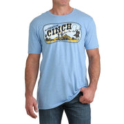 Men's Blue Western Heritage Lead This Life Tee Shirt