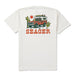Men's Vintage White Baja Tee Shirt