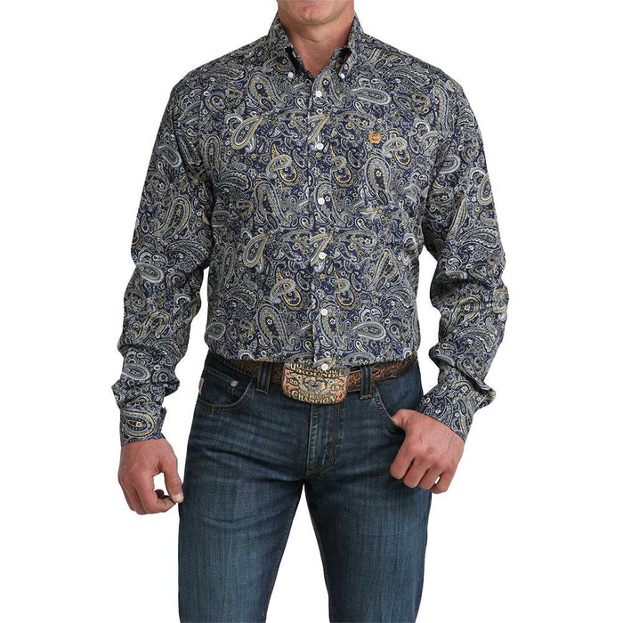 Men's Royal Paisley Print Shirt