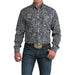 Men's Royal Paisley Print Shirt