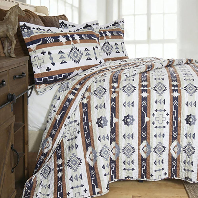 Wrangler Limestone Butte Quilt Queen Set