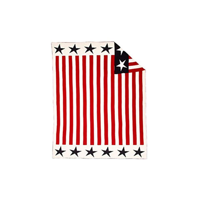 Americana Flag Throw Blanket