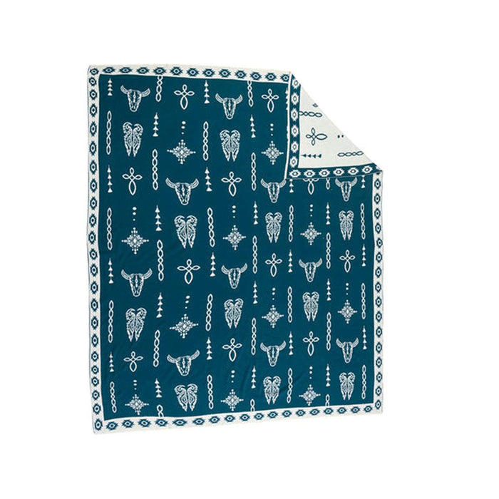 Desert Mystic Bandana Throw Blanket
