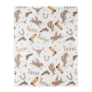 Tiny Texan Baby Blanket