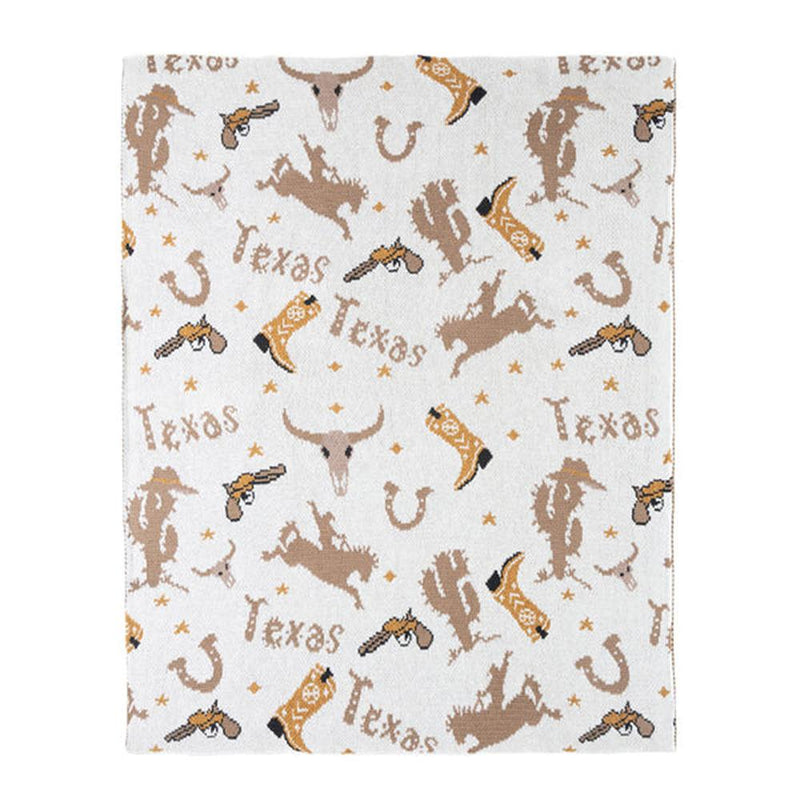 Tiny Texan Baby Blanket