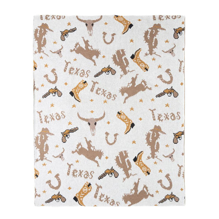 Tiny Texan Baby Blanket