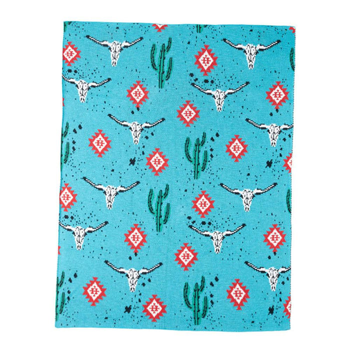 Desert Bloom Baby Blanket