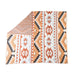 Desert Mesa Aztec Cotton Throw Saddle Sand