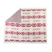 Canyon Arrows Aztec Cotton Throw Blanket Crimson