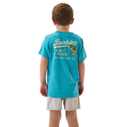 Boy's Bait & Rigs Cyan Shirt