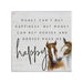 Horses Happy Sign