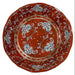 Patchwork Bandana Melamine Serving Bowl Red Floral