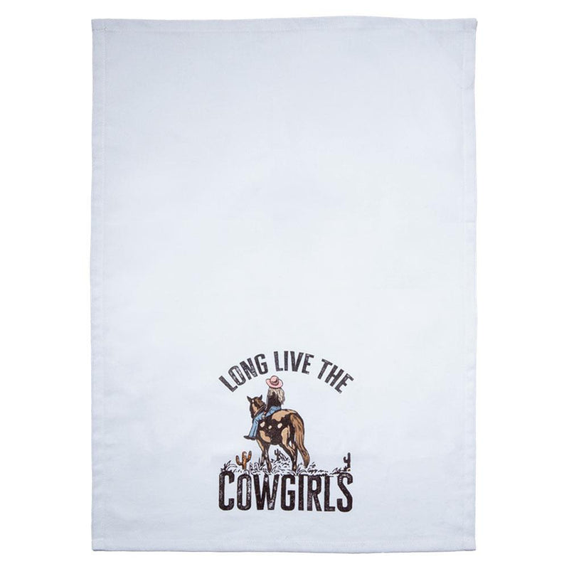 Long Live Cowgirls Tea Towel