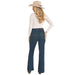 Women's Boot Stitch High Rise Trouser