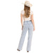 Women's Light Wash Relaxed Wide Leg Jeans