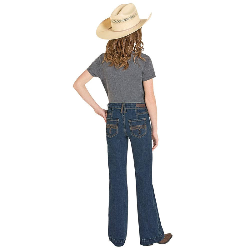 Girl's Boot Stitch Trouser