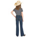 Girl's Boot Stitch Trouser