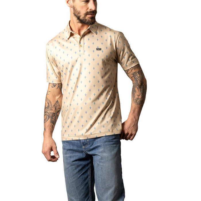 Men's Natural Bartram Polo Shirt
