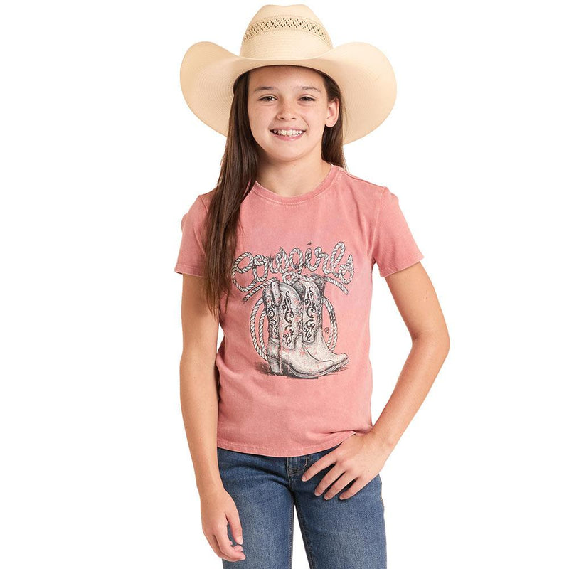 Girl's Rose Cowgirls Tee Shirt