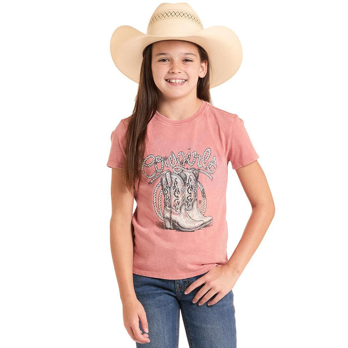 Girl's Rose Cowgirls Tee Shirt
