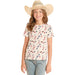 Girl's American Print Tee Shirt