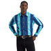 Men's Blue Striped Vintage Shirt