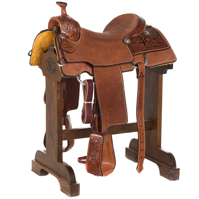 Used 15in 2025 40+ Team Roping Trophy Team Roper