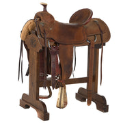 Used 17in Full Border Stamp Team Roper