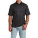 Men's Navy Diamond Print Polo