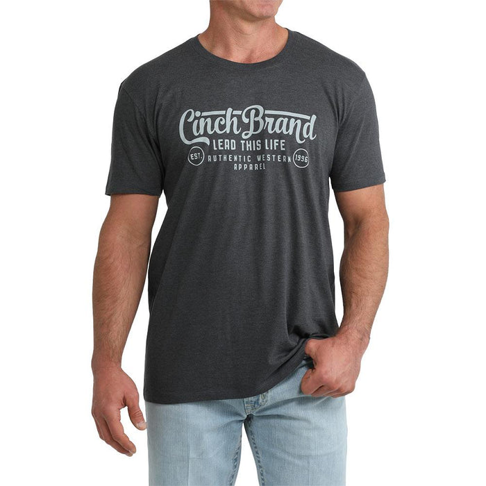 Men's Navy Lead This Life Tee Shirt