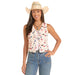 Women's American Print Vest