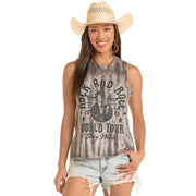 Women's Charcoal World Tour Tank Top