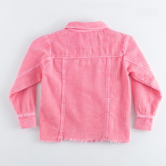 Montanaco Girls' Pink Corduroy Jacket