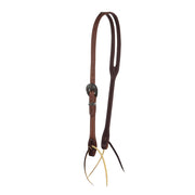 Premium Slot Ear Headstall with Floral Heel Buckle