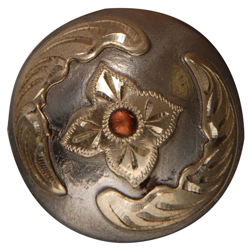 1 /2in. Floral Engraved Concho