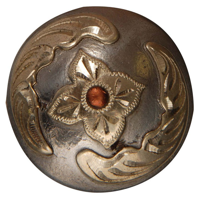 1 /2in. Floral Engraved Concho