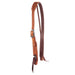Figure 8 Stitch Roughout Golden Skirting Latigo Lined Slit Ear Headstall
