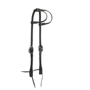 Black Double Ear Headstall